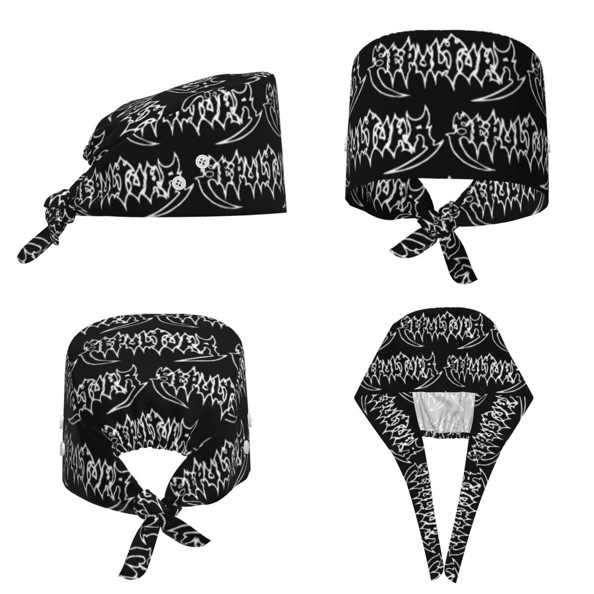 Men Accessories H&M - Cappello Chirurgico Sepultura Slayer Death Metal,