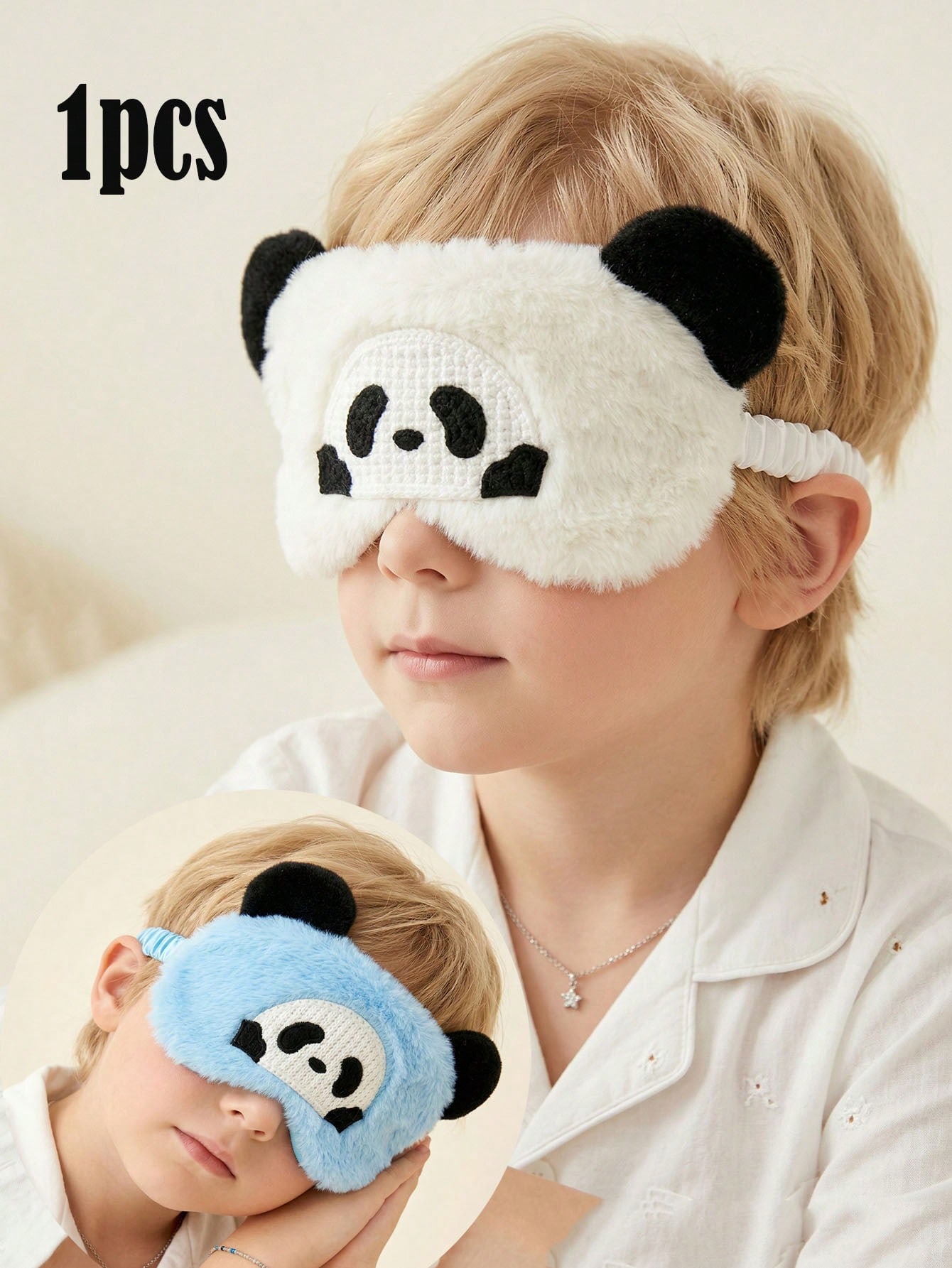 Men'S Accessories - Mascherina per Occhi in Peluche a