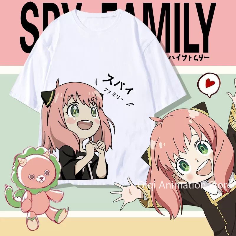 Men Accessories For Gift - SPY×FAMILY Anime Anya Forger T-shirt a
