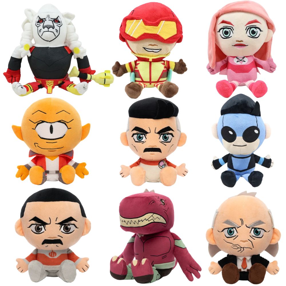 Men Accessories Gift Set - Peluche Invincibile Cartoon Omni Man Eve