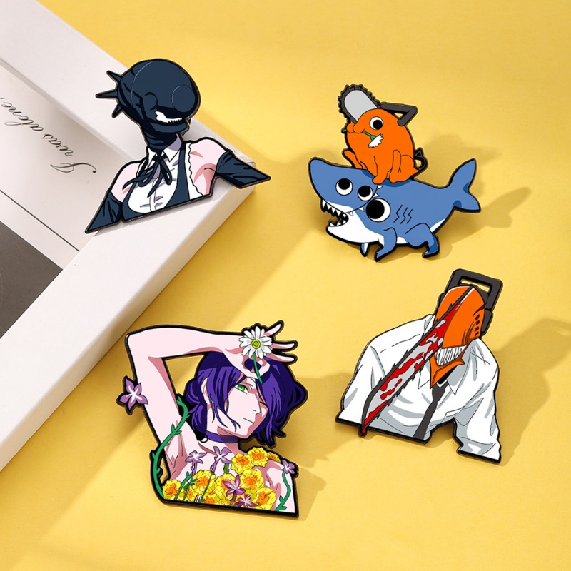 Set di 4 Spille Smaltate Anime - Men Accessories Gift Set recensione e prezzo