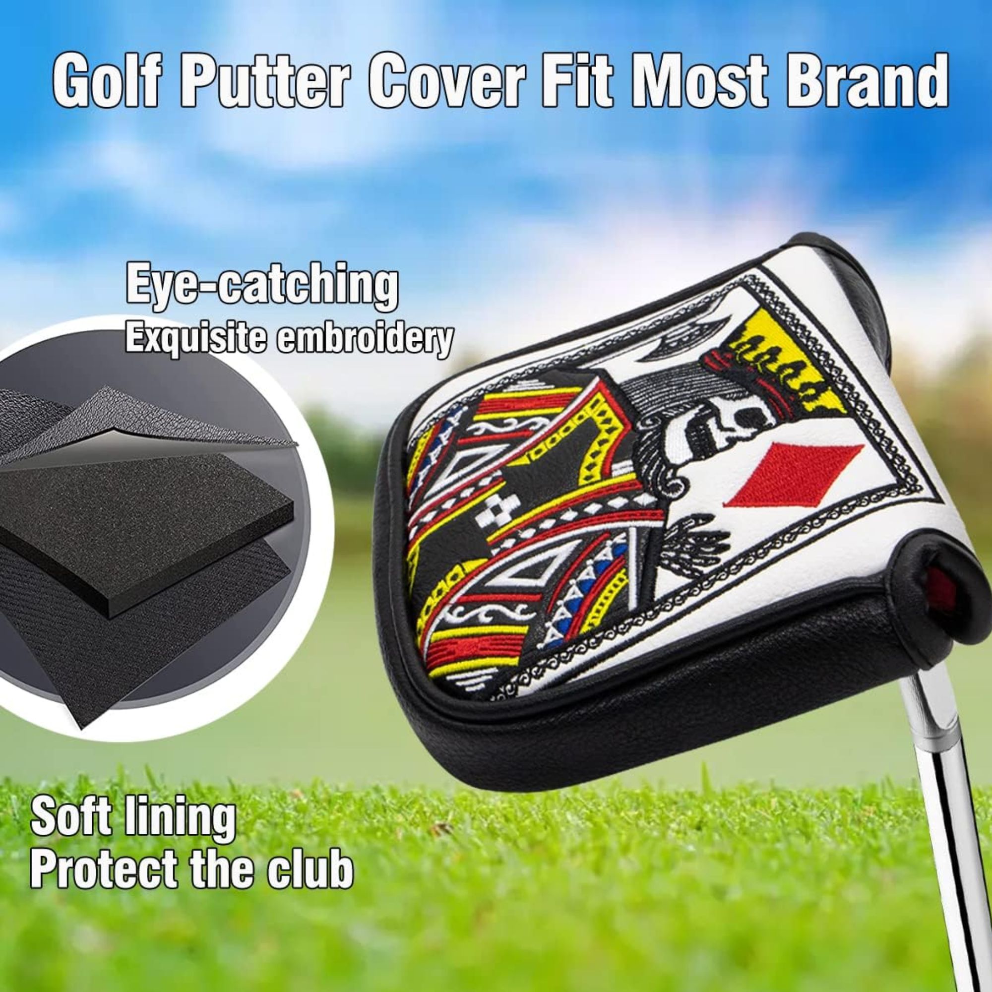 Putter con mazzuolo ricamato K - Men Accessories For Gift recensione e prezzo