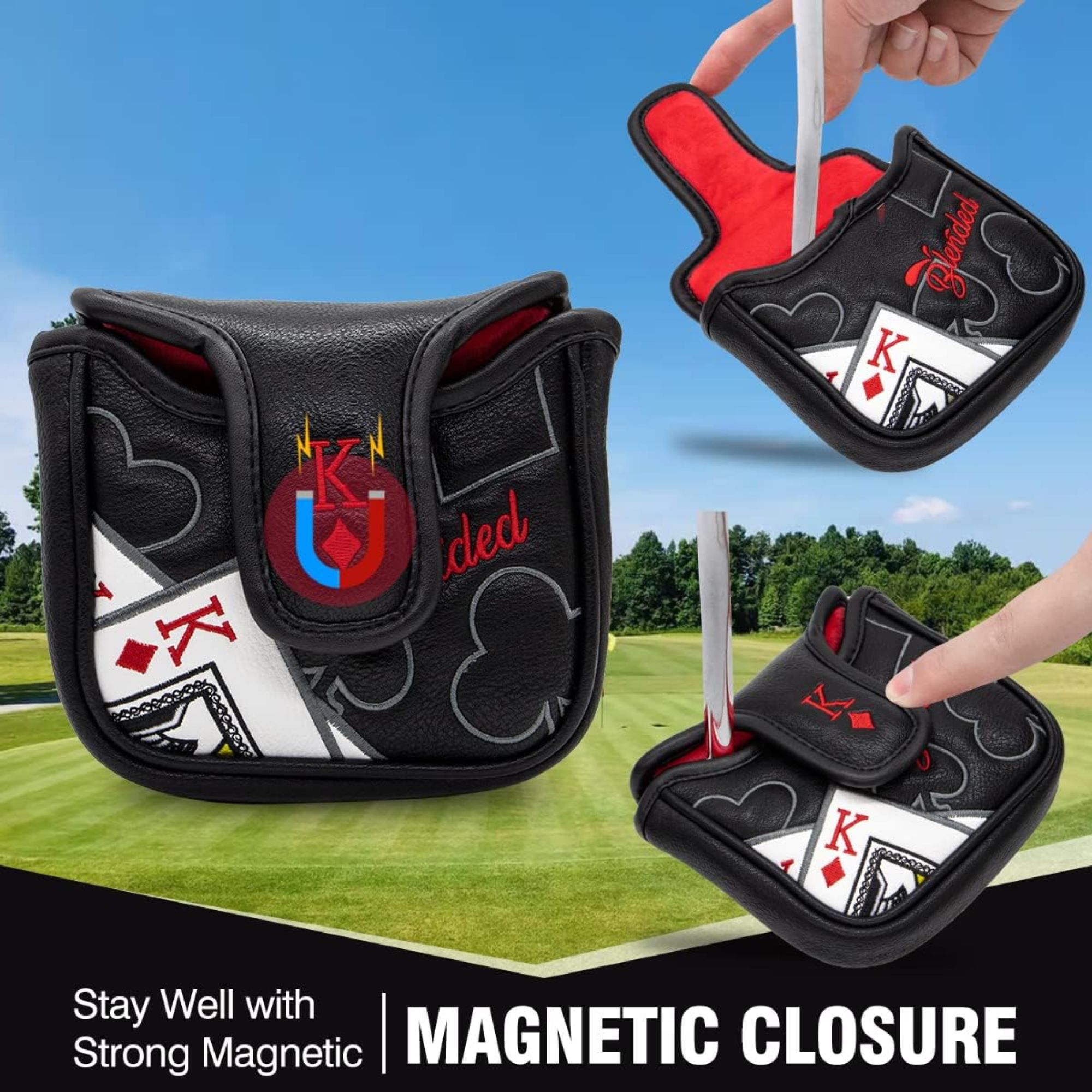 Putter con mazzuolo ricamato K - Men Accessories For Gift recensione e prezzo