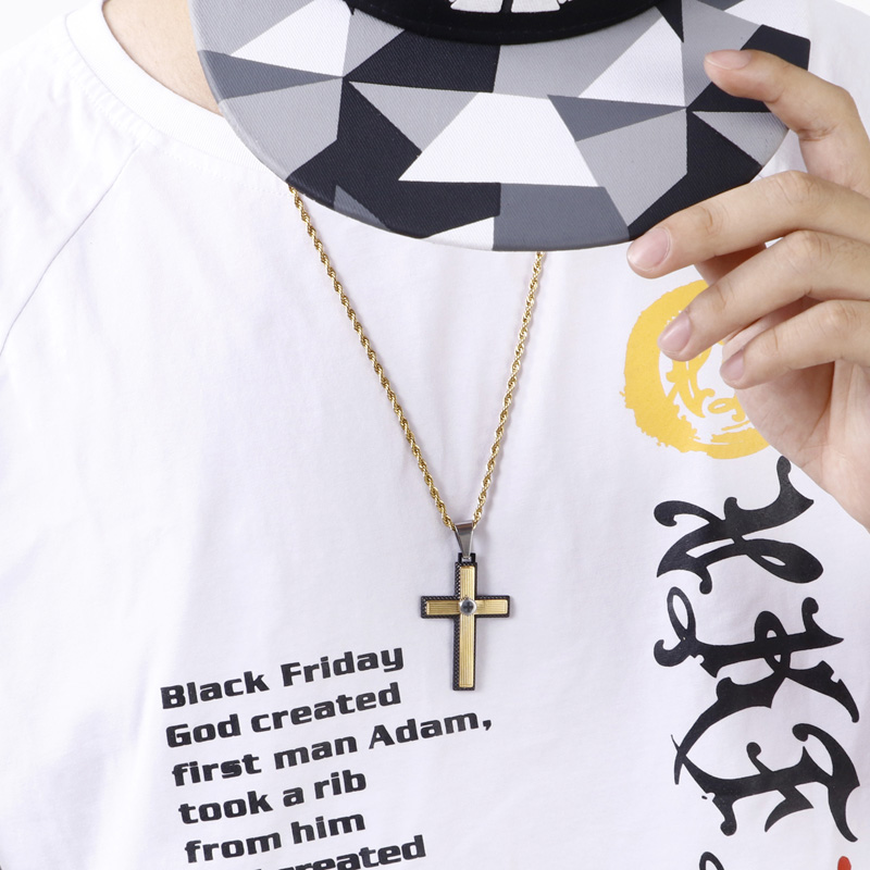 Kalen Hiphop Collana con ciond - Men Accessories Singapore recensione e prezzo