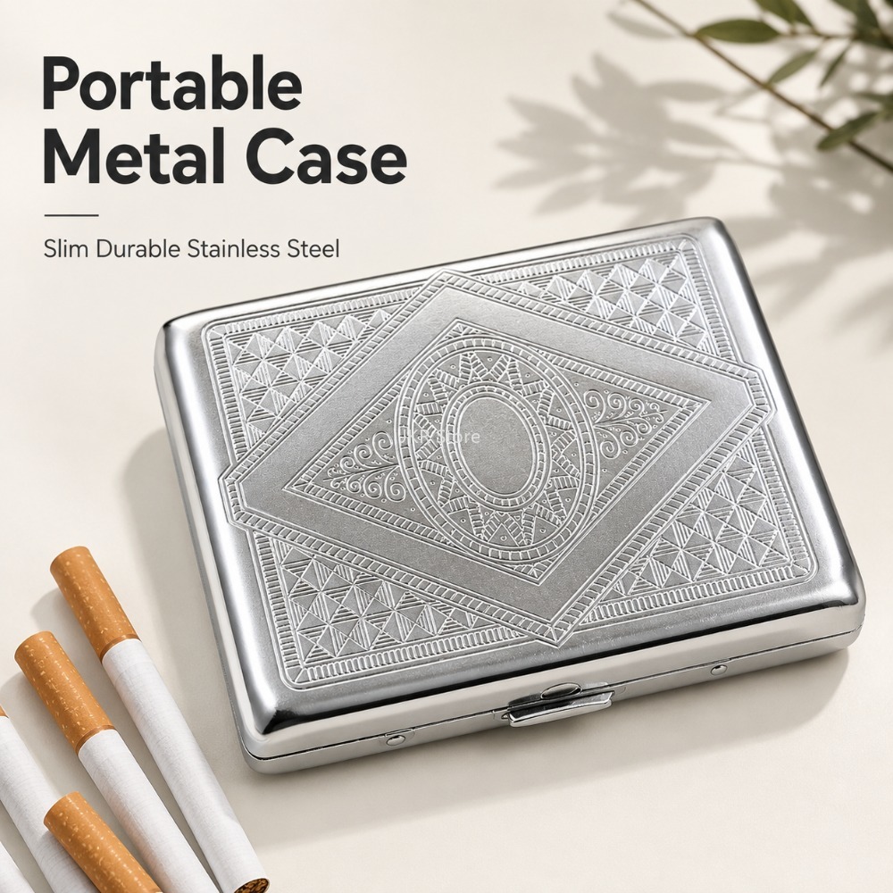 Portasigarette in Acciaio Inox - Men'S Accessories recensione e prezzo