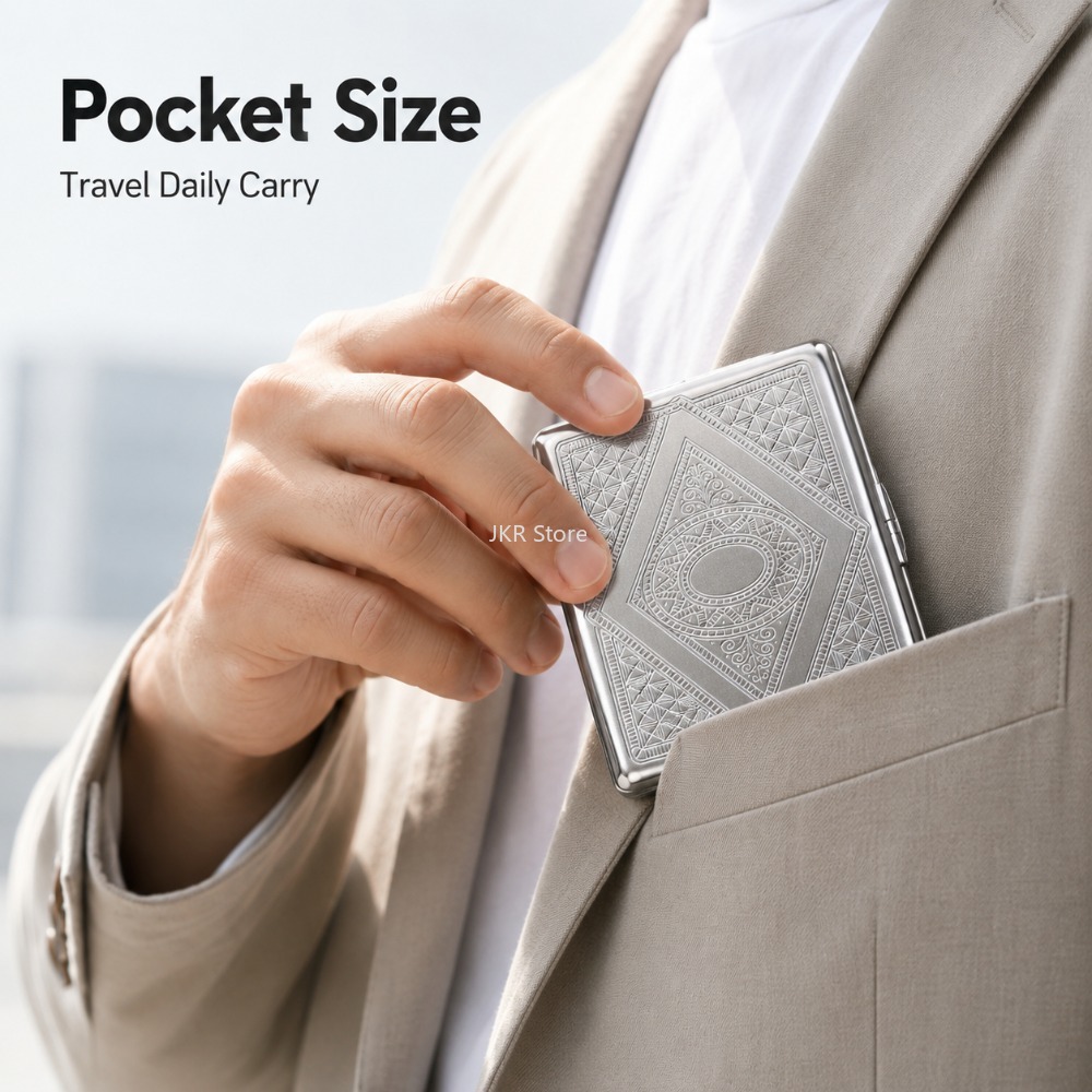 Portasigarette in Acciaio Inox - Men'S Accessories recensione e prezzo