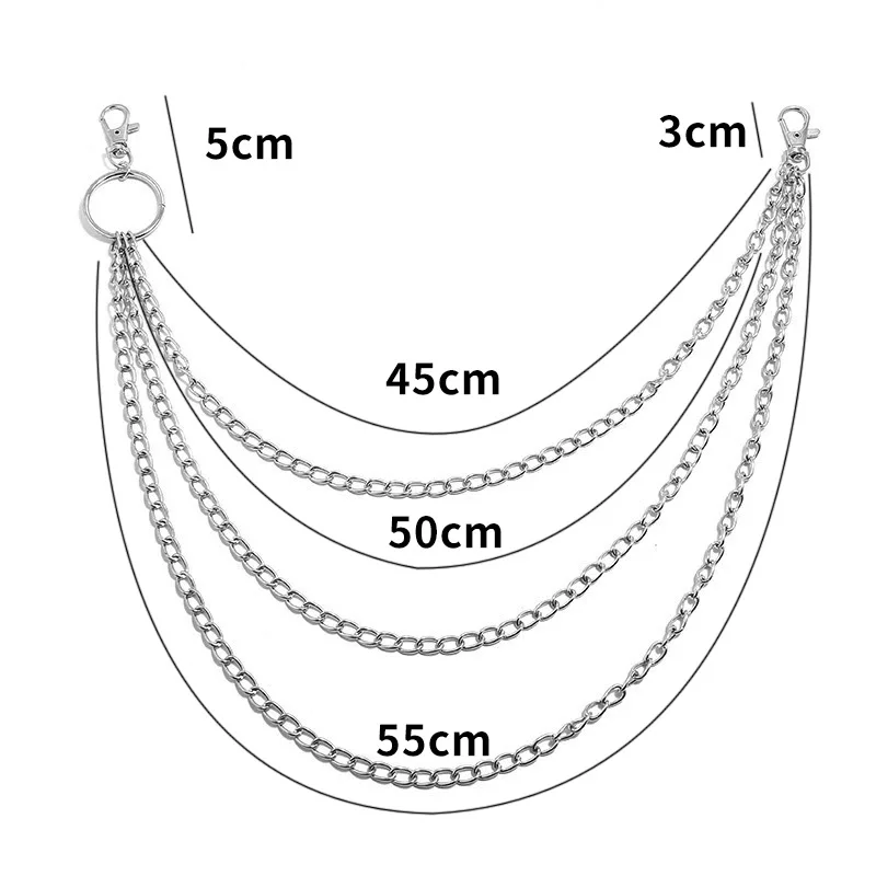 Cintura a Catena in Metallo St - Men'S Accessories Vintage recensione e prezzo