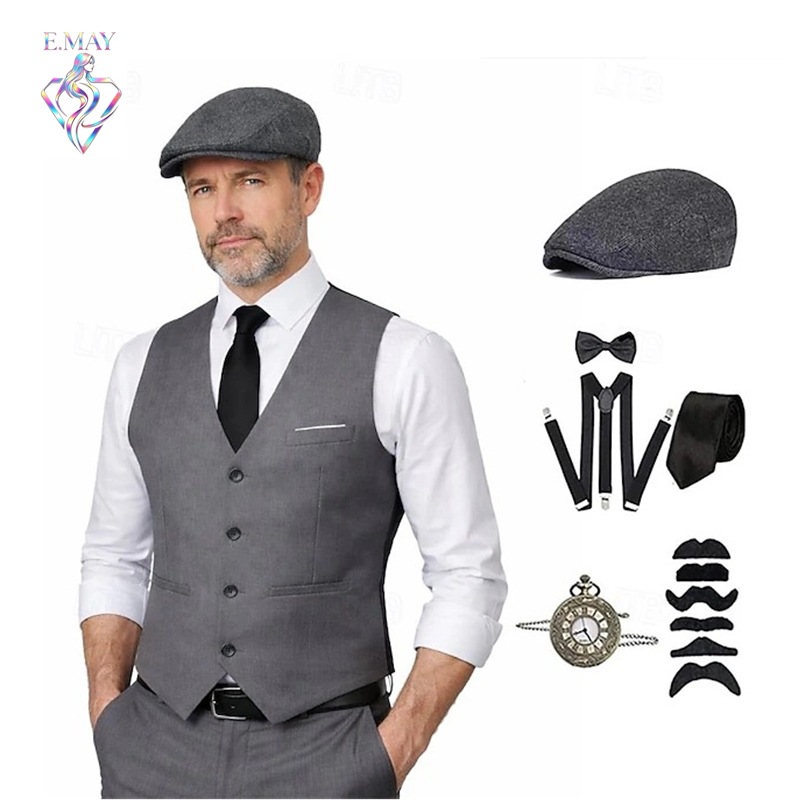 Costume da gangster anni '20 p - Men'S Accessories Vintage recensione e prezzo