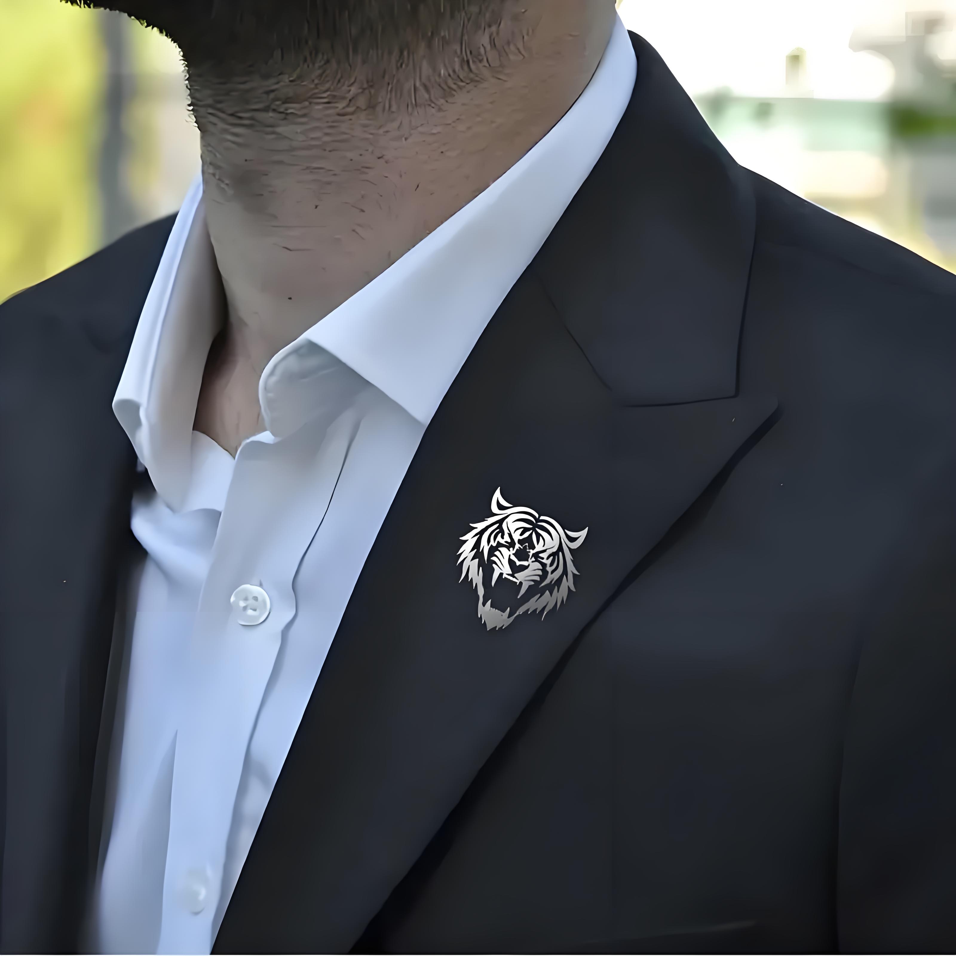Spilla da uomo con testa di ti - Men Accessories Gift Set recensione e prezzo