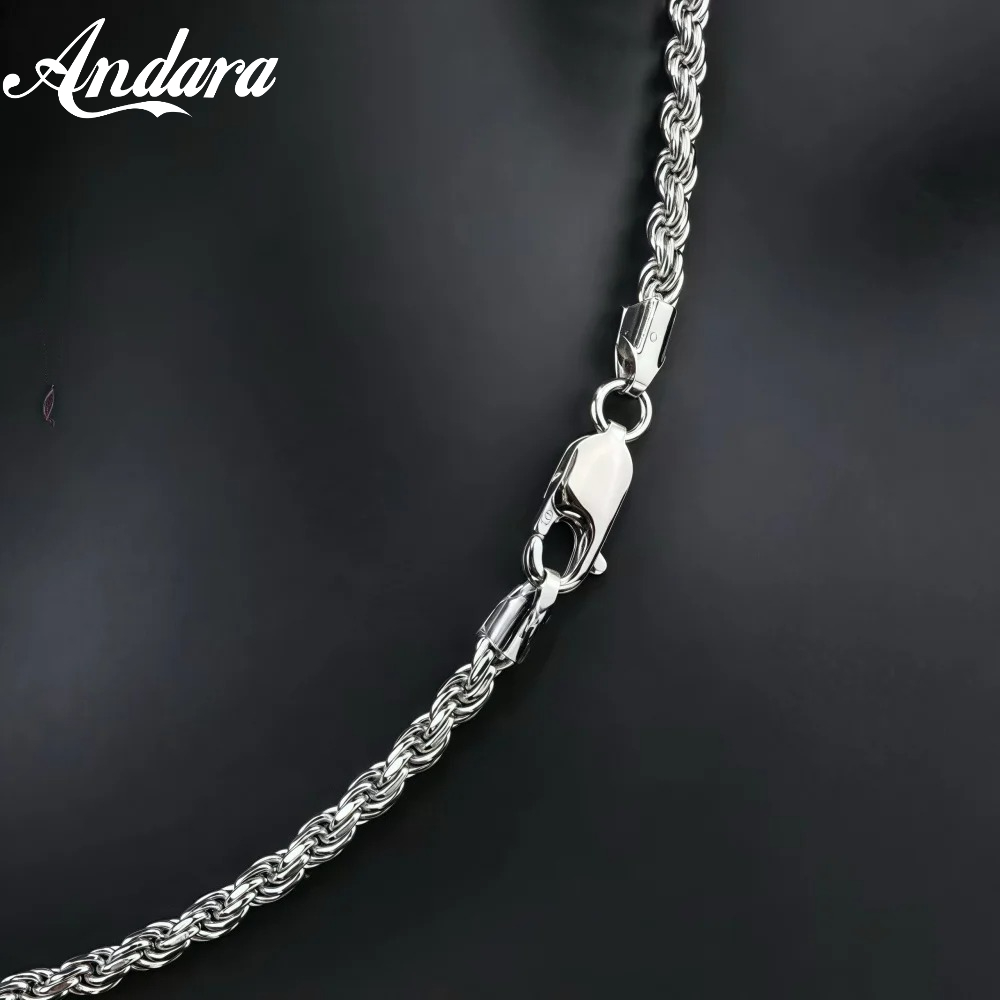 Collana a Catena Intrecciata i - Men Accessories Singapore recensione e prezzo