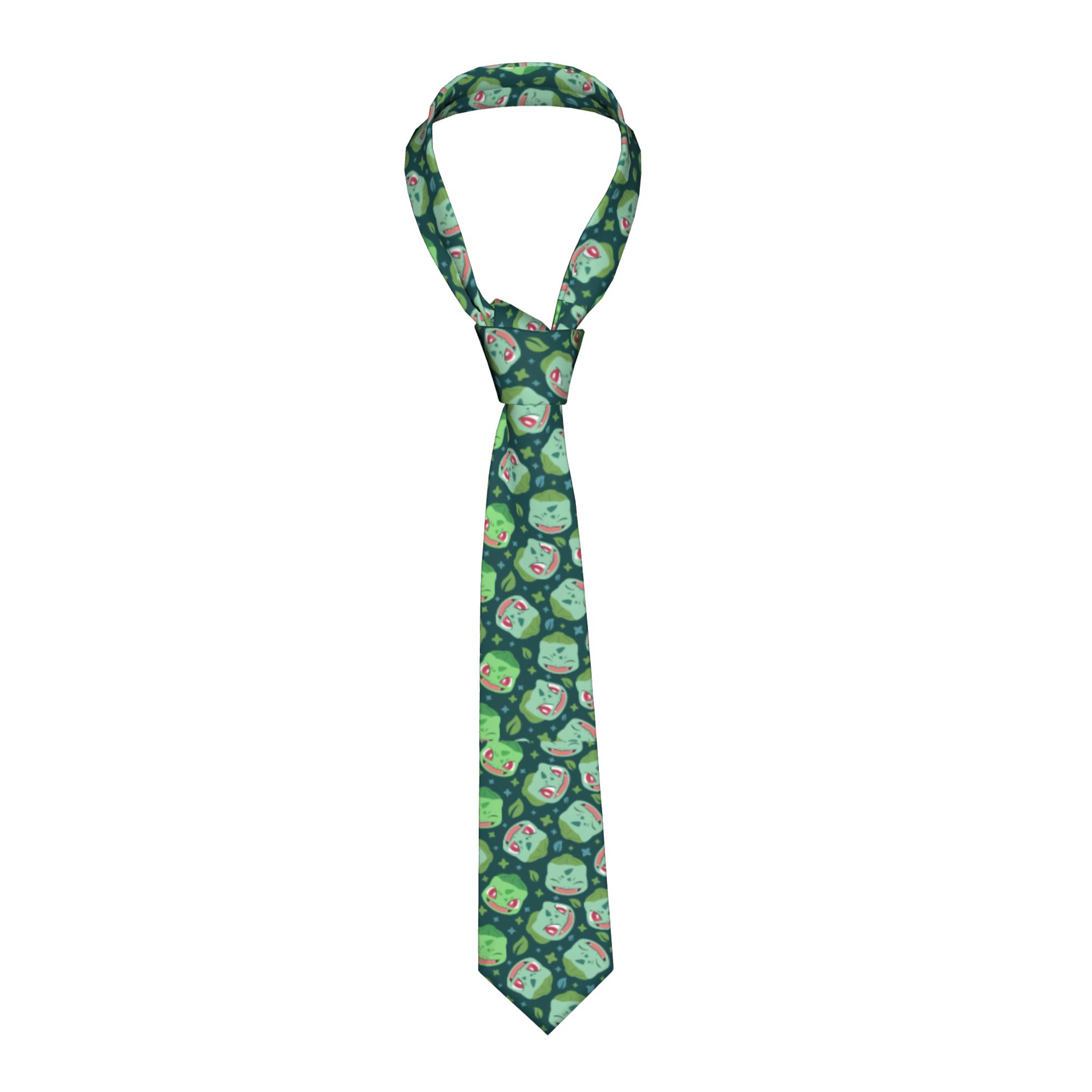 Cravatte Verdi con Bulbasaur,  - Men'S Accessories Office recensione e prezzo