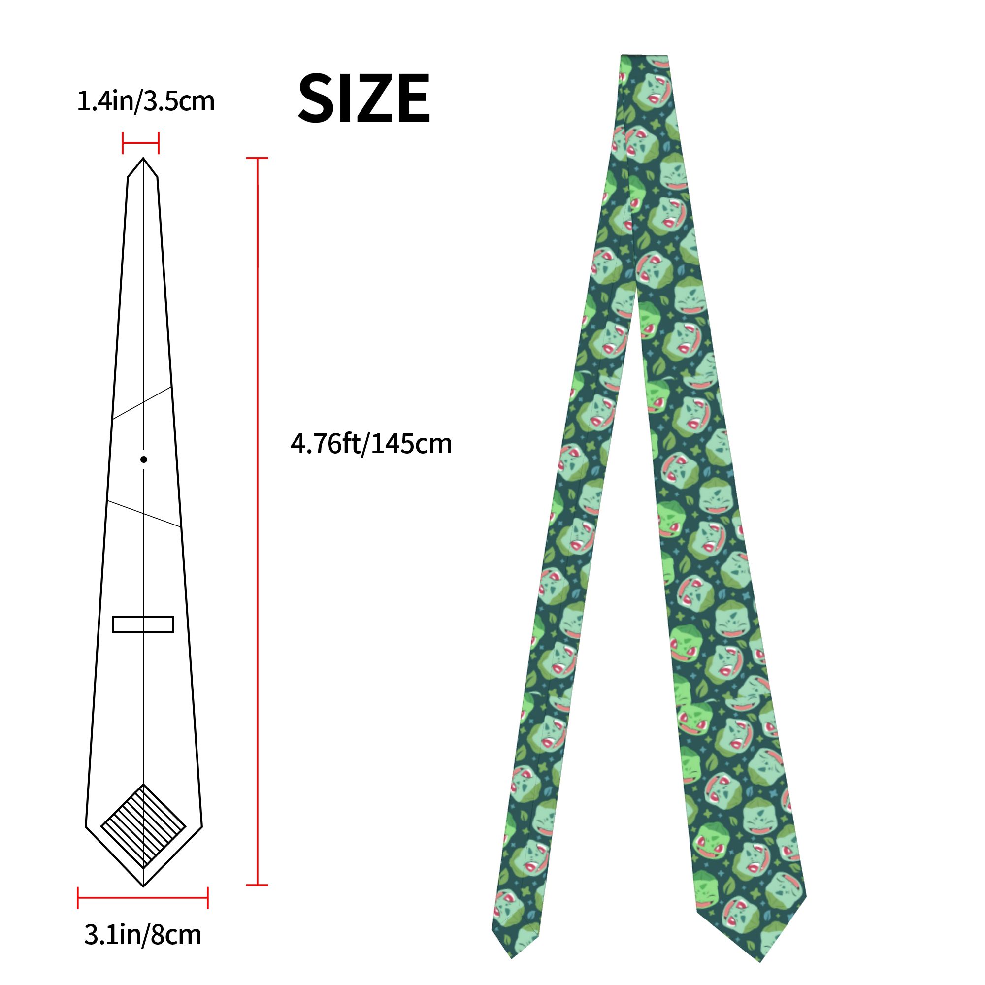Cravatte Verdi con Bulbasaur,  - Men'S Accessories Office recensione e prezzo