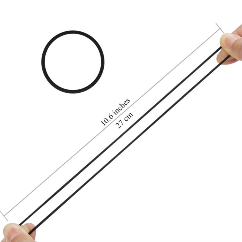 10/30/50pcs 4MM Nero Piccoli L - Men'S Accessories Holder recensione e prezzo