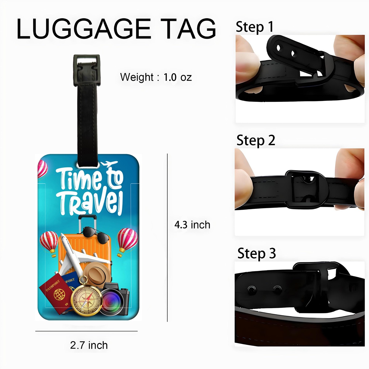 Etichetta per Bagagli da Viagg - Men'S Accessories Holder recensione e prezzo