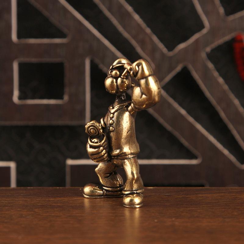 1/2 Pezzi Statuetta in Ottone  - Men'S Accessories Office recensione e prezzo