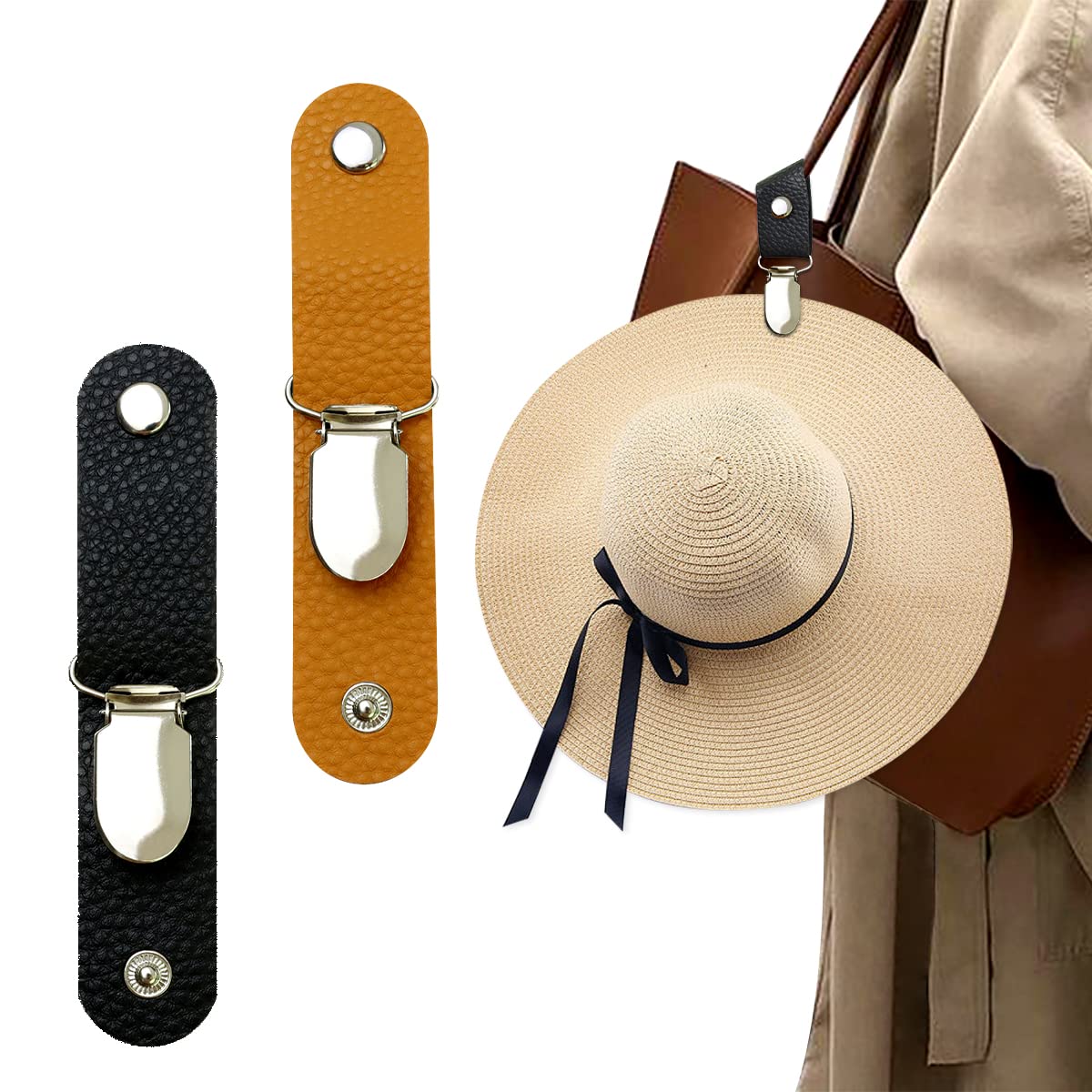 Clip per Cappello in Pelle PU  - Men'S Accessories Holder recensione e prezzo