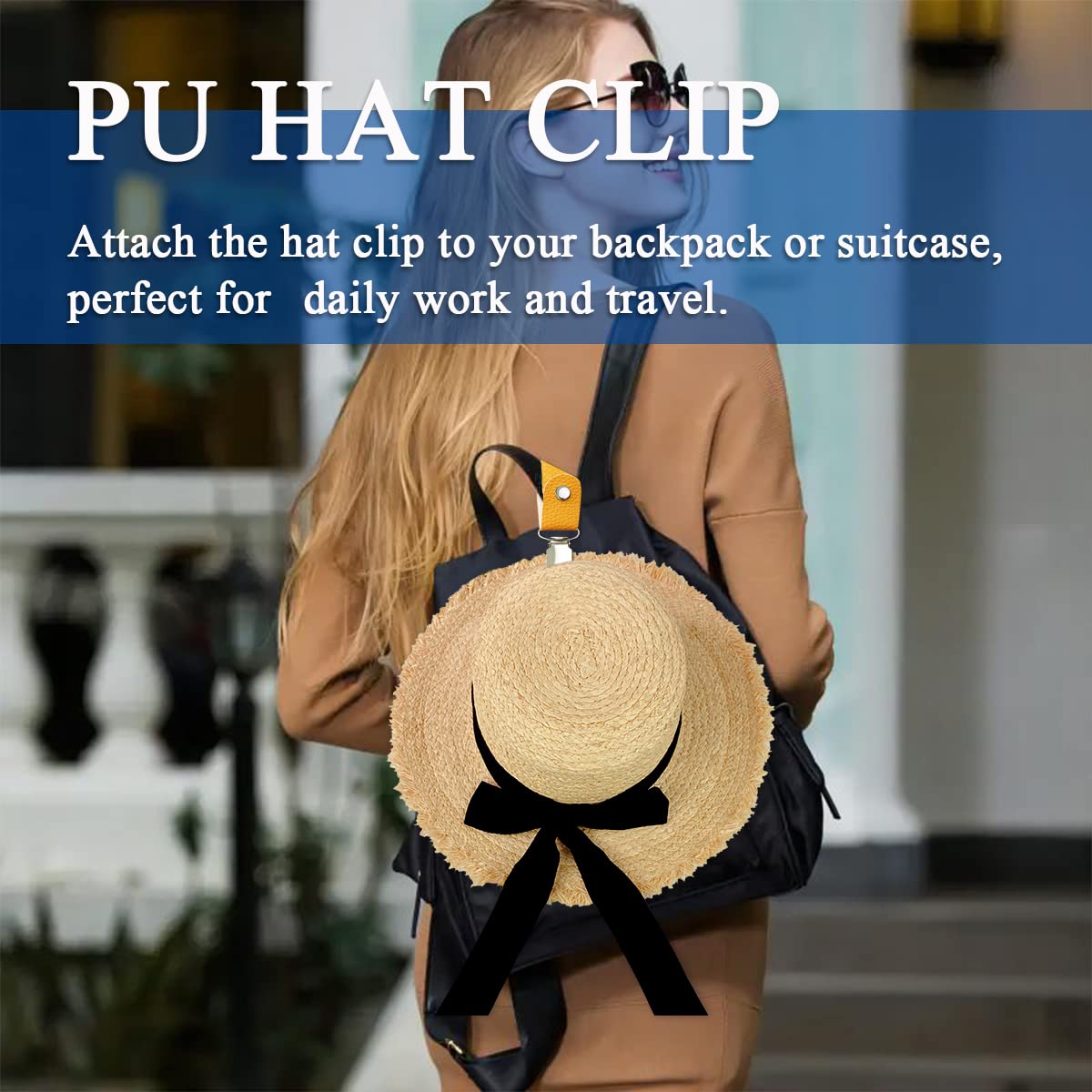 Clip per Cappello in Pelle PU  - Men'S Accessories Holder recensione e prezzo